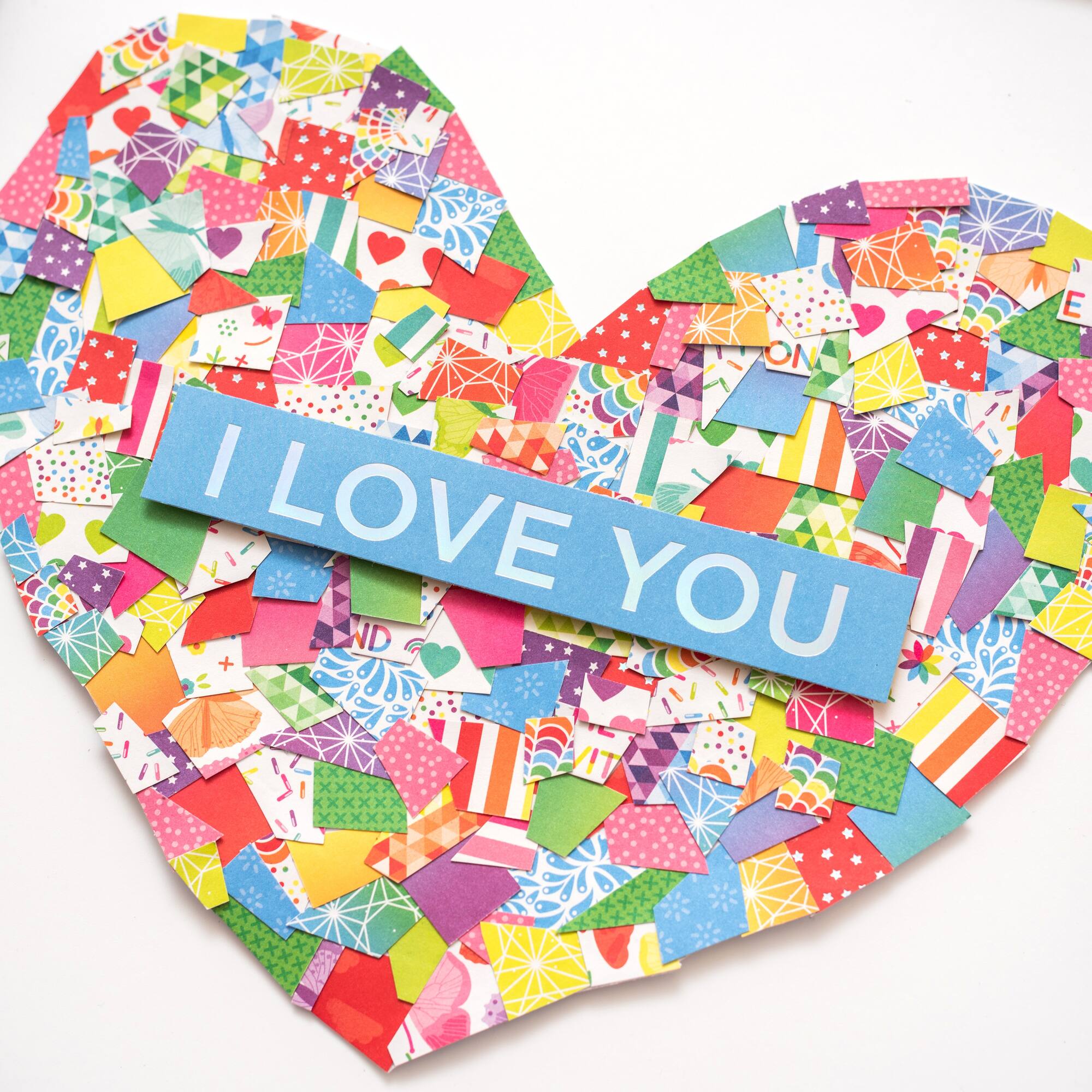 DCWV® 12" x 12" Rainbow Splash Double‑Sided Cardstock Stack with Foil, 36 Sheets